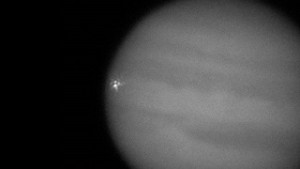 A large object collided with Jupiter a couple of weeks ago