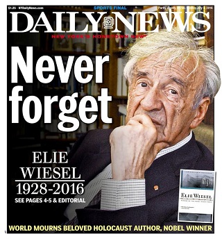 Speaking Out Against Evil, Neutrality helps the oppressor, Eli Wiesel