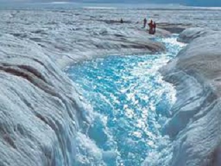 sea ice melts