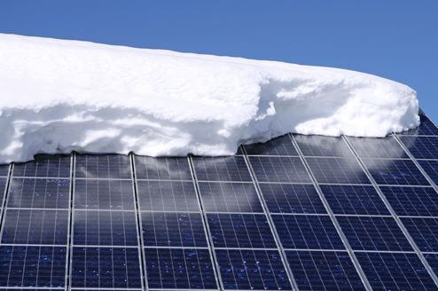 Snow-on-solar