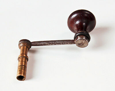 American-tall-case-grandfather-clock-winding-crank-key