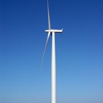 A wind turbine at Sweetwater in Nolan County, Texas