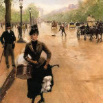 Jean Béraud La Modiste Sur Les Champs Elysees