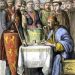 King John signing the Magna Carta