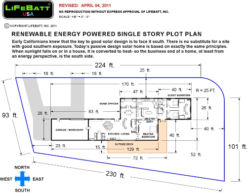 Renewable Energy House Design – by Guest Blogger Don Harmon of LiFeBATT, Inc.
