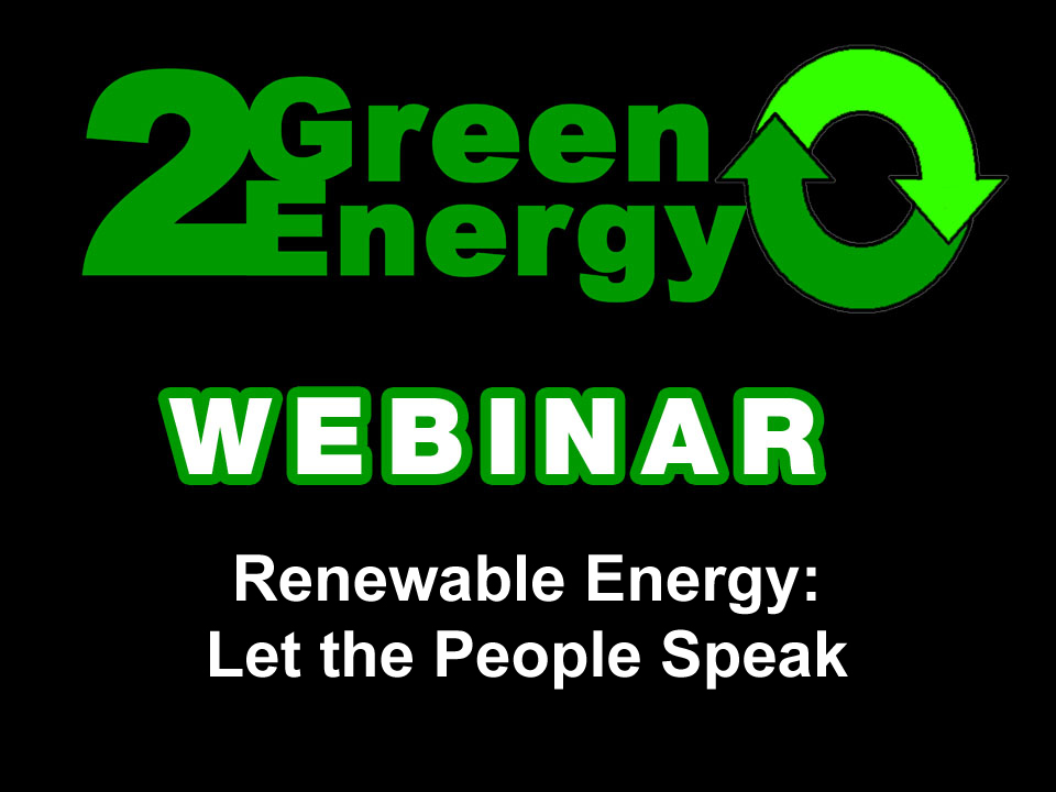 Webinar: Why Is Clean Energy So Slow in Replacing Fossil Fuels?